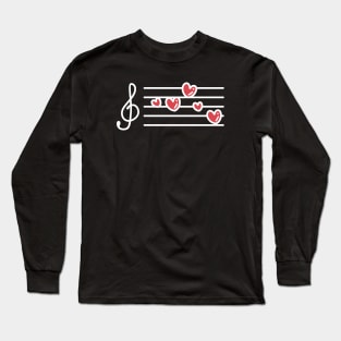 Song Heart Long Sleeve T-Shirt